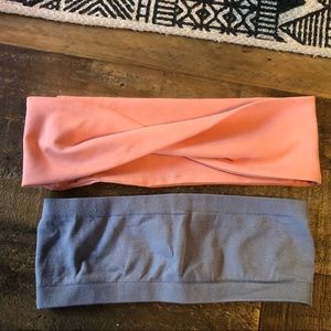 TWO fabletics headbands